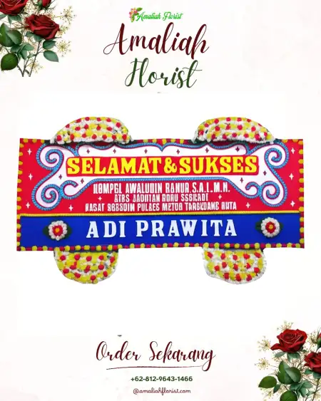 Papan Bunga Ucapan Selamat Pajarakan