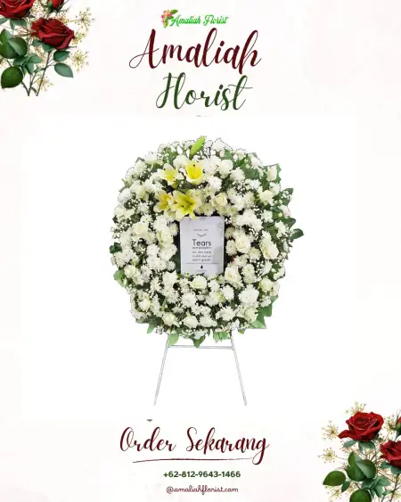 Krans Bunga Duka Pajarakan